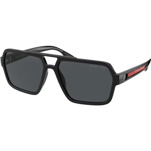 Linea Rossa Sunglasses PS 01Xs , male, Sizes: 59 MM - Prada - Modalova