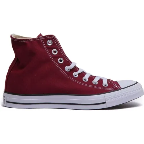 Classic Hi Top Trainer in Maroon , male, Sizes: 6 UK, 9 UK, 8 UK - Converse - Modalova