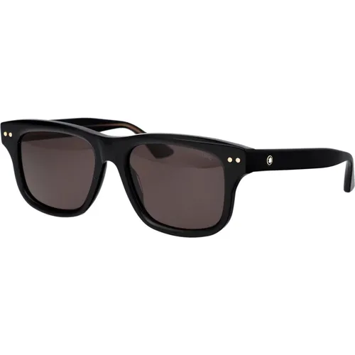 Stylish Sunglasses Mb0319S , male, Sizes: 55 MM - Montblanc - Modalova