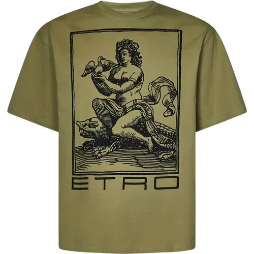 T-shirts and Polos , male, Sizes: XL - ETRO - Modalova