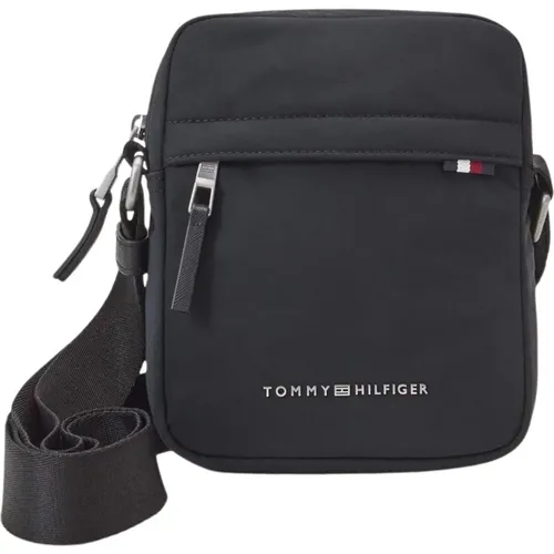 Signature Mini Reporter Bag , male, Sizes: ONE SIZE - Tommy Hilfiger - Modalova