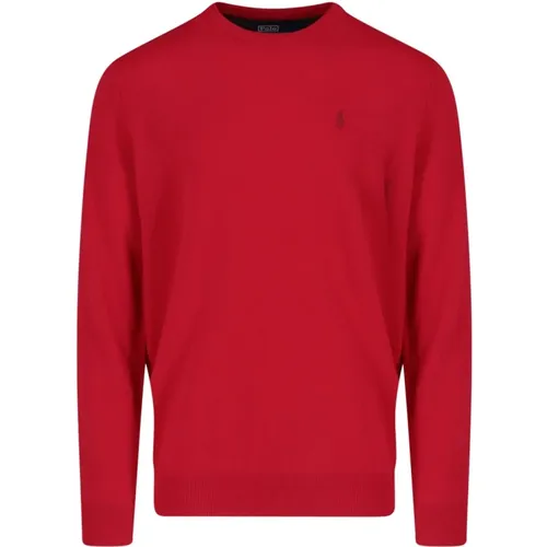 Rote Pullover von Polo , Herren, Größe: S - Ralph Lauren - Modalova