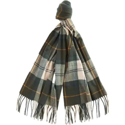 Grüner Tartan Wrap Schal Barbour - Barbour - Modalova