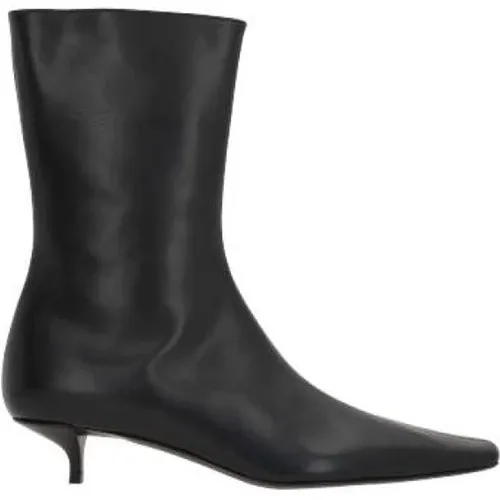 Leather Zip-Up Boots , female, Sizes: 3 UK, 3 1/2 UK - The Row - Modalova