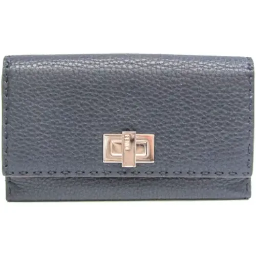 Pre-owned Leather wallets , female, Sizes: ONE SIZE - Fendi Vintage - Modalova