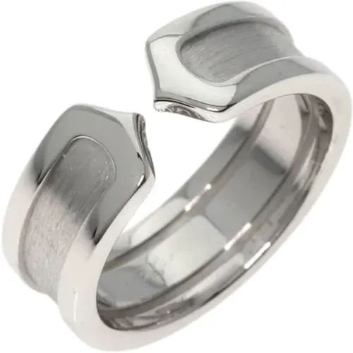 Pre-owned White Gold rings , female, Sizes: ONE SIZE - Cartier Vintage - Modalova