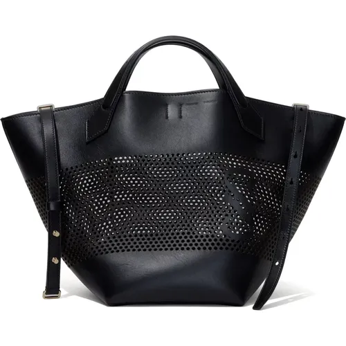 Perforated Leather Chelsea Tote Bag , female, Sizes: ONE SIZE - Proenza Schouler - Modalova