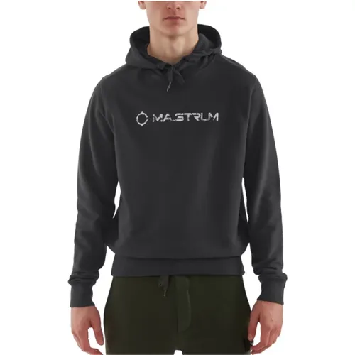 Geknacktes Logo Kapuzenpullover Jet , Herren, Größe: M - MA.STRUM - Modalova