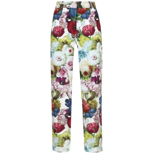Stylish Trousers , female, Sizes: XS, M - Dolce & Gabbana - Modalova