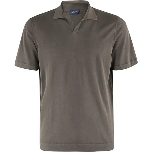 Frostiges Polo-Shirt , Herren, Größe: L - Drumohr - Modalova