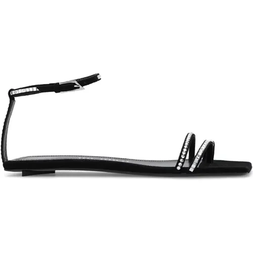 ‘Isla’ sandals with glossy applications , female, Sizes: 5 UK, 7 UK, 4 UK, 6 UK, 3 UK - The Attico - Modalova