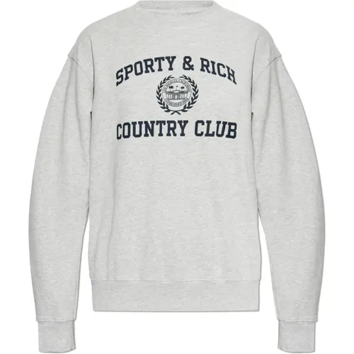 Sweatshirt aus der Wall Street Kollektion - Sporty & Rich - Modalova