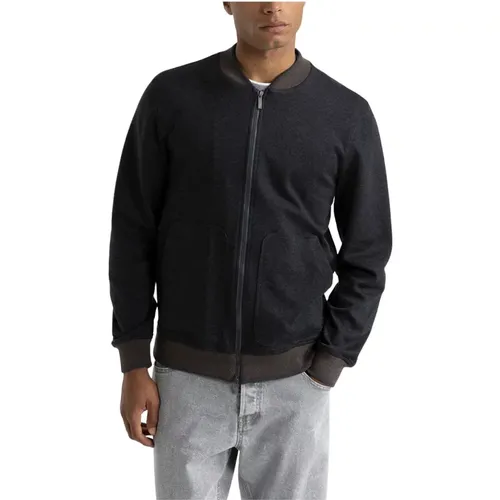 Bomber-Sweatshirt aus Baumwollmischung , Herren, Größe: 3XL - PESERICO - Modalova