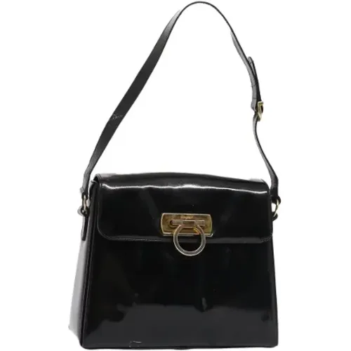 Pre-owned Leather shoulder-bags , female, Sizes: ONE SIZE - Salvatore Ferragamo Pre-owned - Modalova