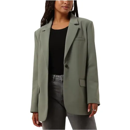 Grüner Gale Blazer Eleganter Stil , Damen, Größe: S - Modström - Modalova