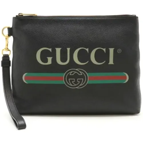 Pre-owned Leder clutches - Gucci Vintage - Modalova