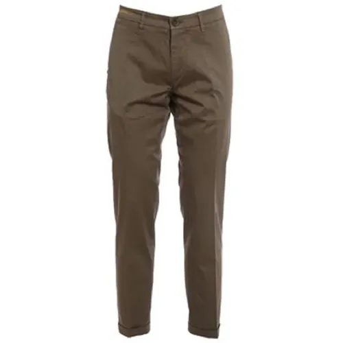 Beige Men`s Trousers, Ss22 Collection , male, Sizes: W34, W32, W38, W31 - Re-Hash - Modalova