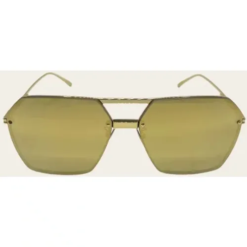 Pre-owned Metal sunglasses , unisex, Sizes: ONE SIZE - Bottega Veneta Vintage - Modalova