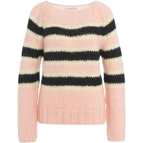 Mohair Knitwear Sweater Aw24 , female, Sizes: M - Dawn x Dare - Modalova