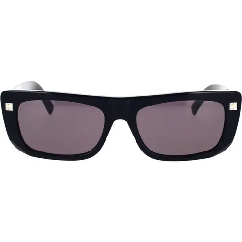 Geometric Sunglasses with Acetate Frame and Grey Lenses , female, Sizes: 57 MM - Givenchy - Modalova