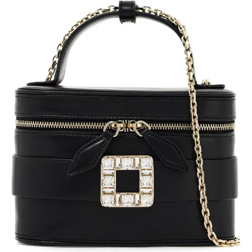 Crystal Buckle Micro Bag , female, Sizes: ONE SIZE - Roger Vivier - Modalova