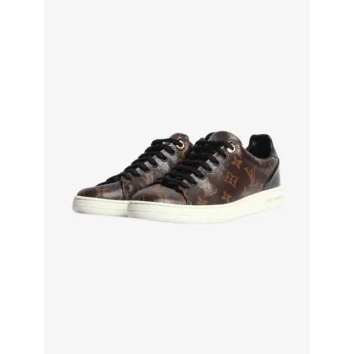 Pre-owned Canvas sneakers , female, Sizes: 4 UK - Louis Vuitton Vintage - Modalova