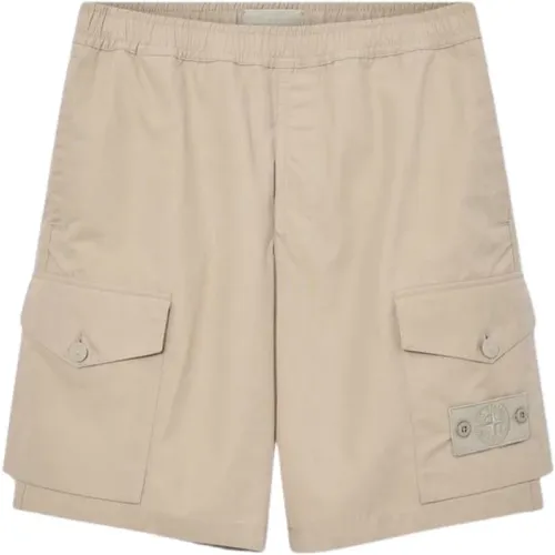 Lässige Sommer Bermuda Shorts , Herren, Größe: W34 - Stone Island - Modalova