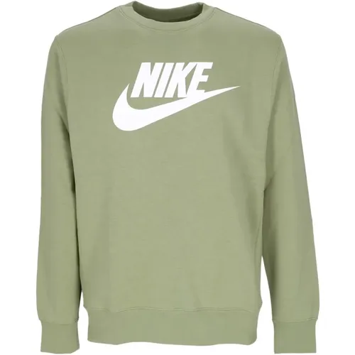 Grafisches Crewneck Sweatshirt für Männer , Herren, Größe: L - Nike - Modalova