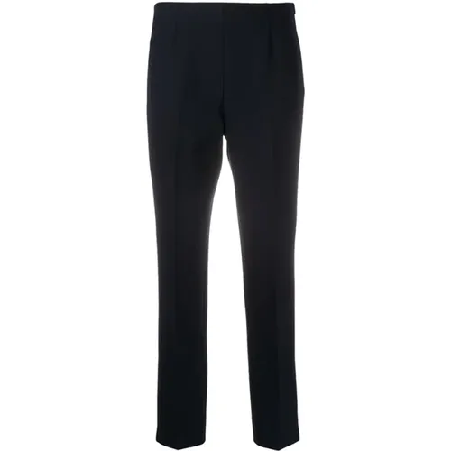 Slim Fit Cropped Trousers , female, Sizes: S - PESERICO - Modalova