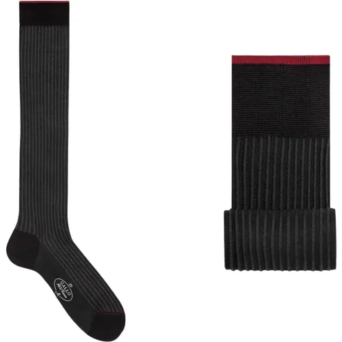 Calze Twin Rib Socken , Herren, Größe: M - Gallo - Modalova