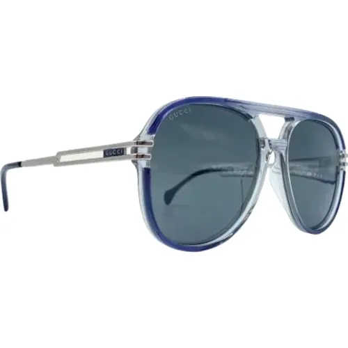 Pre-owned Metal Sunglasses , female, Sizes: ONE SIZE - Gucci Vintage - Modalova