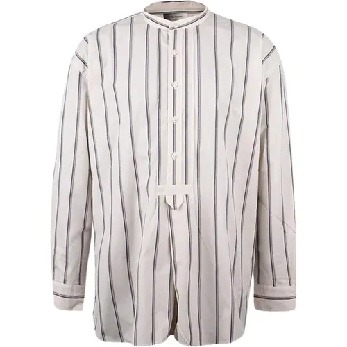 Striped Cream Chemise , male, Sizes: M, L - Isabel marant - Modalova