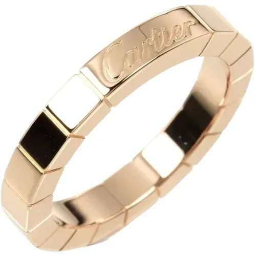 Pre-owned Rose Gold rings , female, Sizes: ONE SIZE - Cartier Vintage - Modalova