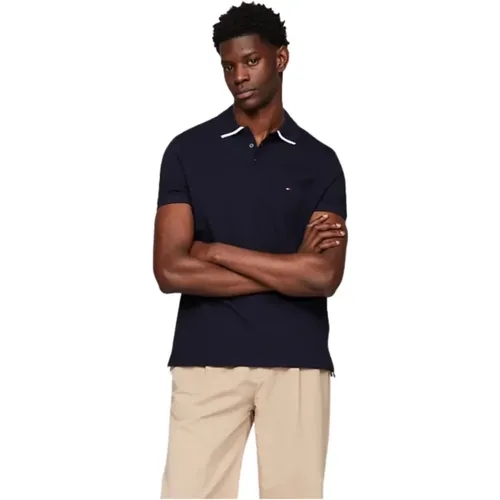 Polo Shirts , Herren, Größe: L - Tommy Hilfiger - Modalova