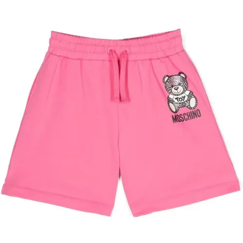 Fuchsia Casual Shorts für Frauen - Moschino - Modalova