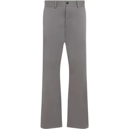 Grey Trousers Aw24 , male, Sizes: XL, M - Marni - Modalova