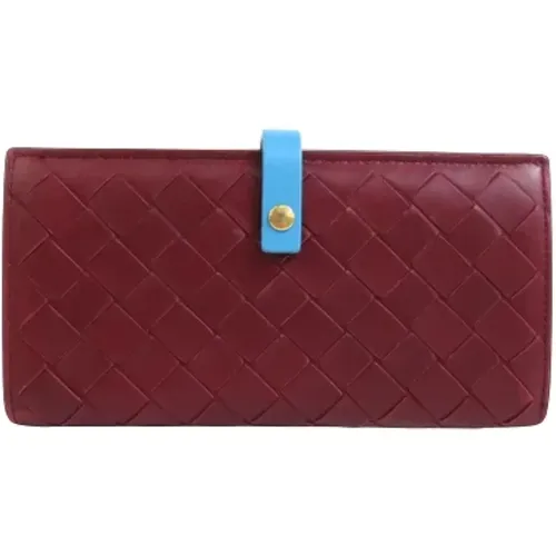 Pre-owned Leather wallets , female, Sizes: ONE SIZE - Bottega Veneta Vintage - Modalova