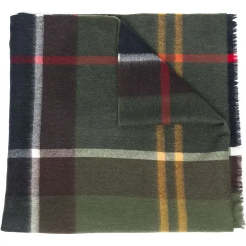 Tartan Check Wollschal Wrap Barbour - Barbour - Modalova