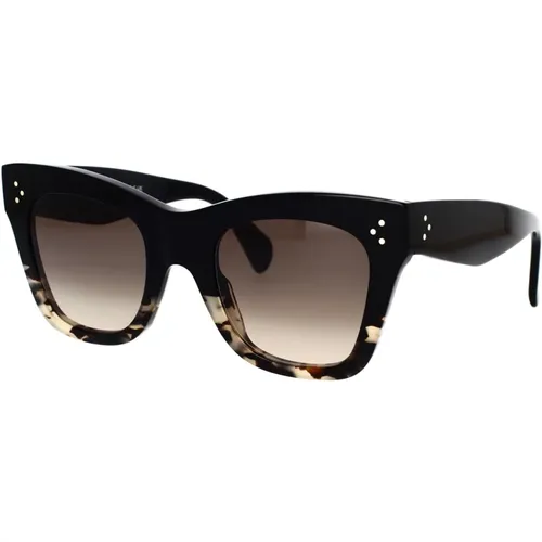Chic and Effortless Cat-Eye Sunglasses , female, Sizes: 50 MM - Celine - Modalova