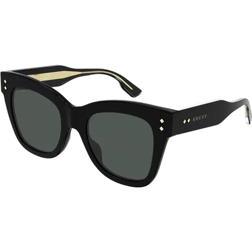 Stylische Sonnenbrille Schwarz Gg1082S , Damen, Größe: 52 MM - Gucci - Modalova