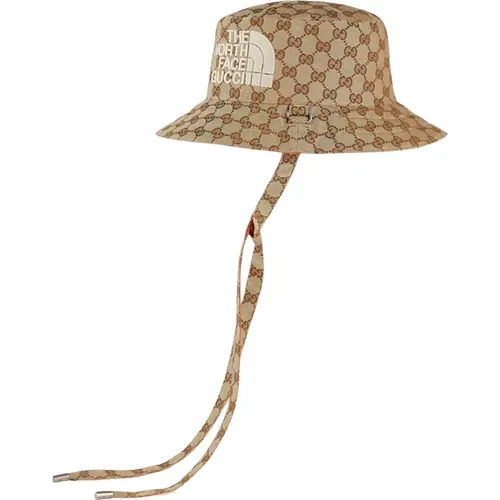 Limited Edition Canvas Bucket Hat /Ebony , unisex, Sizes: S, XS - Gucci - Modalova