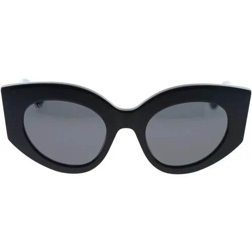 Cat-Eye Sonnenbrille mit einzigartigen Tricolor-Bügeln,Stylische Sonnenbrille Gg0275S - Gucci - Modalova