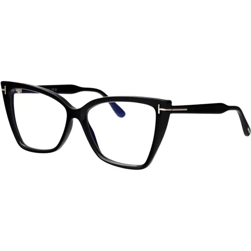 Stylish Optical Glasses Ft5844-B , female, Sizes: 55 MM - Tom Ford - Modalova