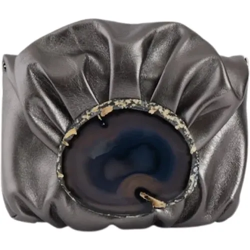 Agate Clutch , Damen, Größe: ONE Size - Malababa - Modalova