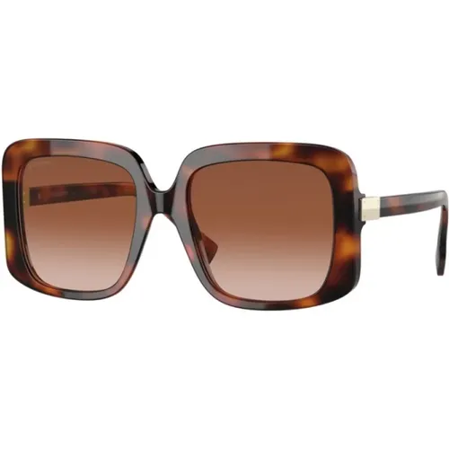 Stilvolle Sonnenbrille für Frauen , Damen, Größe: 55 MM - Burberry - Modalova