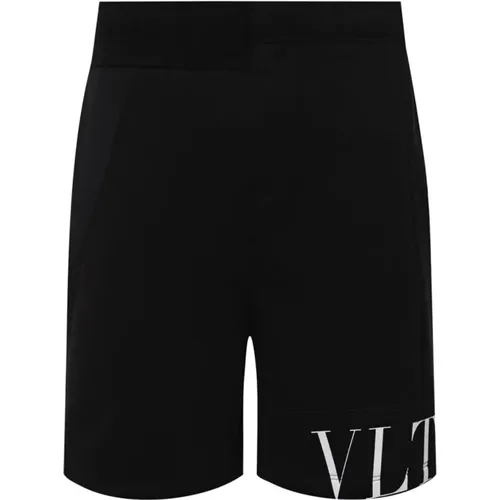 Modal Shorts with Elasticated Waist , male, Sizes: M, L - Valentino - Modalova