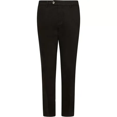 Slim Fit Trousers with Ironed Pleat , male, Sizes: W31, W36, W40, W42, W35, W33, W34, W38, W32 - Michael Coal - Modalova