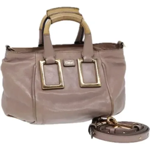 Pre-owned Leder Handtaschen , Damen, Größe: ONE Size - Chloé Pre-owned - Modalova