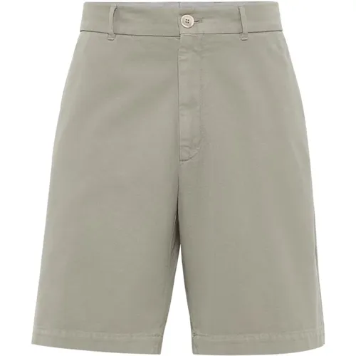 Elegant Shorts for Men , male, Sizes: 2XL, M - BRUNELLO CUCINELLI - Modalova