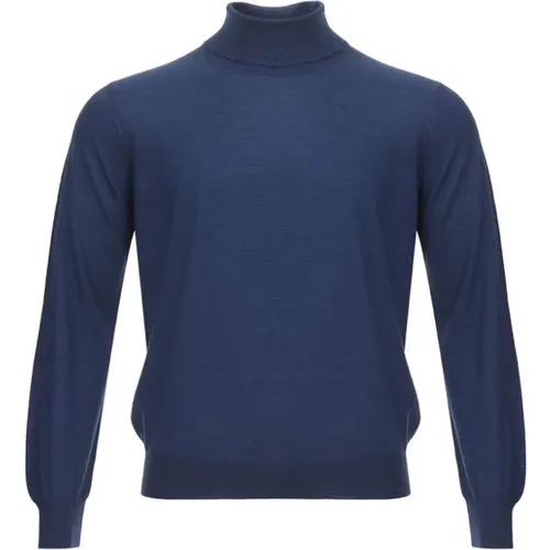 Eleganter Kaschmirpullover in Serenem Blau - Gran Sasso - Modalova